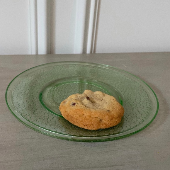 🌟VINTAGE🌟 Depression Era L.E. Smith Crackle By Cracky Salad Plates Set of 5 - Picture 5 of 5